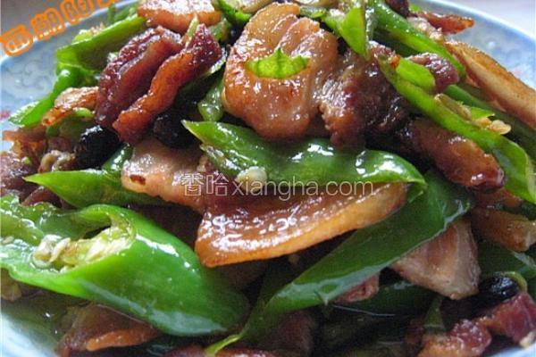 青椒炒肉