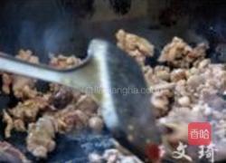 咸瓜烧鸡丁的做法图解4