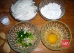 白萝卜煎饼的做法图解2