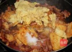 咸肉泡菜炒豆腐的做法图解19