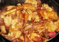 咸肉泡菜炒豆腐的做法图解20