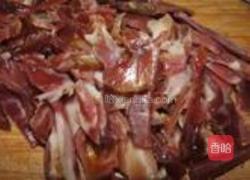 大白菜蒸火腿丝的做法图解3