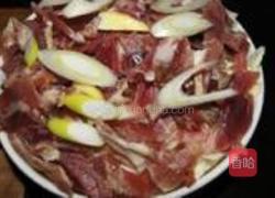 大白菜蒸火腿丝的做法图解5