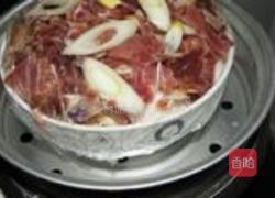大白菜蒸火腿丝的做法图解8