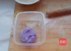 紫甘蓝打卤面的做法图解2