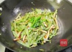 豆腐干炒扁豆的做法图解9