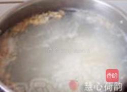 核桃枸杞大米粥的做法图解4