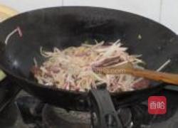 水萝卜炒腊肠的做法图解6