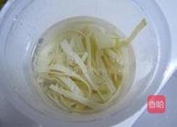 蒜薹拌百叶的做法图解7