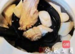 牛蒡黑豆煲鸡汤的做法图解4