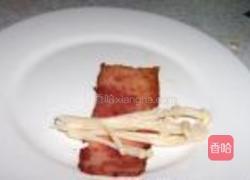 苦瓜培根金针菇卷的做法图解9