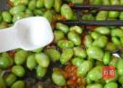 剁椒毛豆炒鸡蛋的做法图解9
