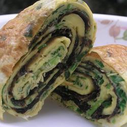 海苔韭菜厚蛋烧的做法[图]