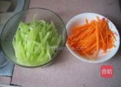 凉拌双丝的做法图解2