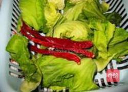 素炒芥菜梗的做法图解1
