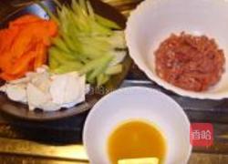 三素炒肉片的做法图解2