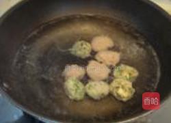 南瓜苗肉丸汤的做法图解4
