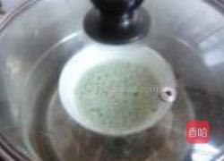 芹菜叶蒸蛋羹的做法图解5