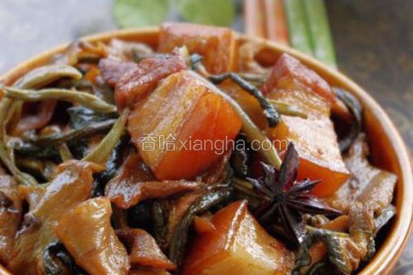 家味干菜烧五花肉