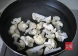 菜花烧鹌鹑蛋的做法图解4