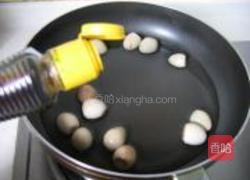 菜花烧鹌鹑蛋的做法图解5