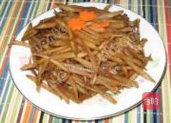 清炒牛蒡丝的做法图解5