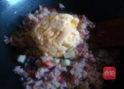 五彩炒饭的做法图解8