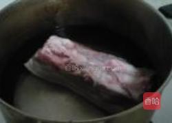 缸豆烧五花肉的做法图解2
