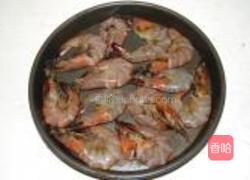 太祖紫菜烤虾的做法图解2