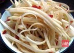 凉拌芥菜丝的做法图解4