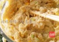 鸡蛋玉米豆渣饼的做法图解6