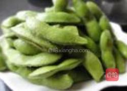 蒜泥毛豆的做法图解2