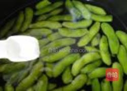 蒜泥毛豆的做法图解4