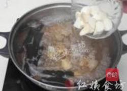 紫灵芝山药汤的做法图解5