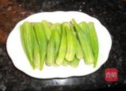 凉拌秋葵的做法图解6
