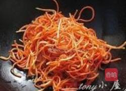 自制干胡萝卜丝小炒的做法图解7