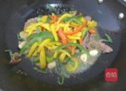 彩椒牛肉片的做法图解8