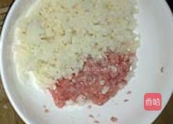 清蒸小米莲藕丸的做法图解4