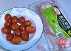 海苔番茄培根卷的做法图解1