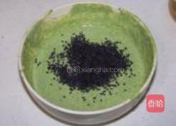 菠菜芝麻软饼的做法图解7