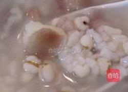 菱角薏仁粥的做法图解5