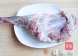 酱羊腿的做法图解1