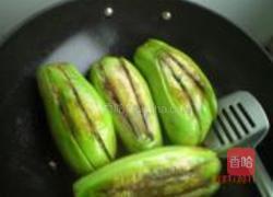 茄子夹肉馅的做法图解5