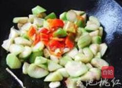 家常清炒丝瓜的做法图解5