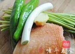 蒜苔炒牛肚的做法图解1
