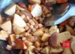 香芋红萝卜焖饭的做法图解7