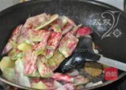 土豆炖油豆角的做法图解5