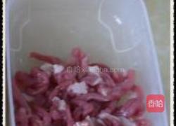 东北肉丝炒面的做法图解2