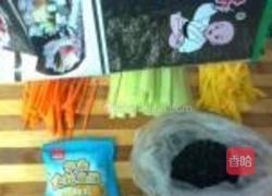 金枪鱼酥里卷寿司的做法图解1