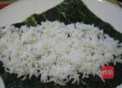 肉松玉米手卷饭的做法图解2